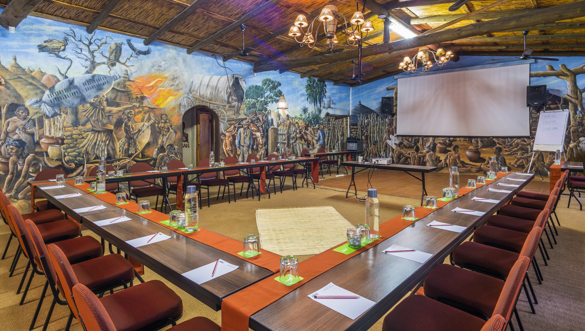 Aha Lesedi African Lodge & Cultural Village Broederstroom Eksteriør billede