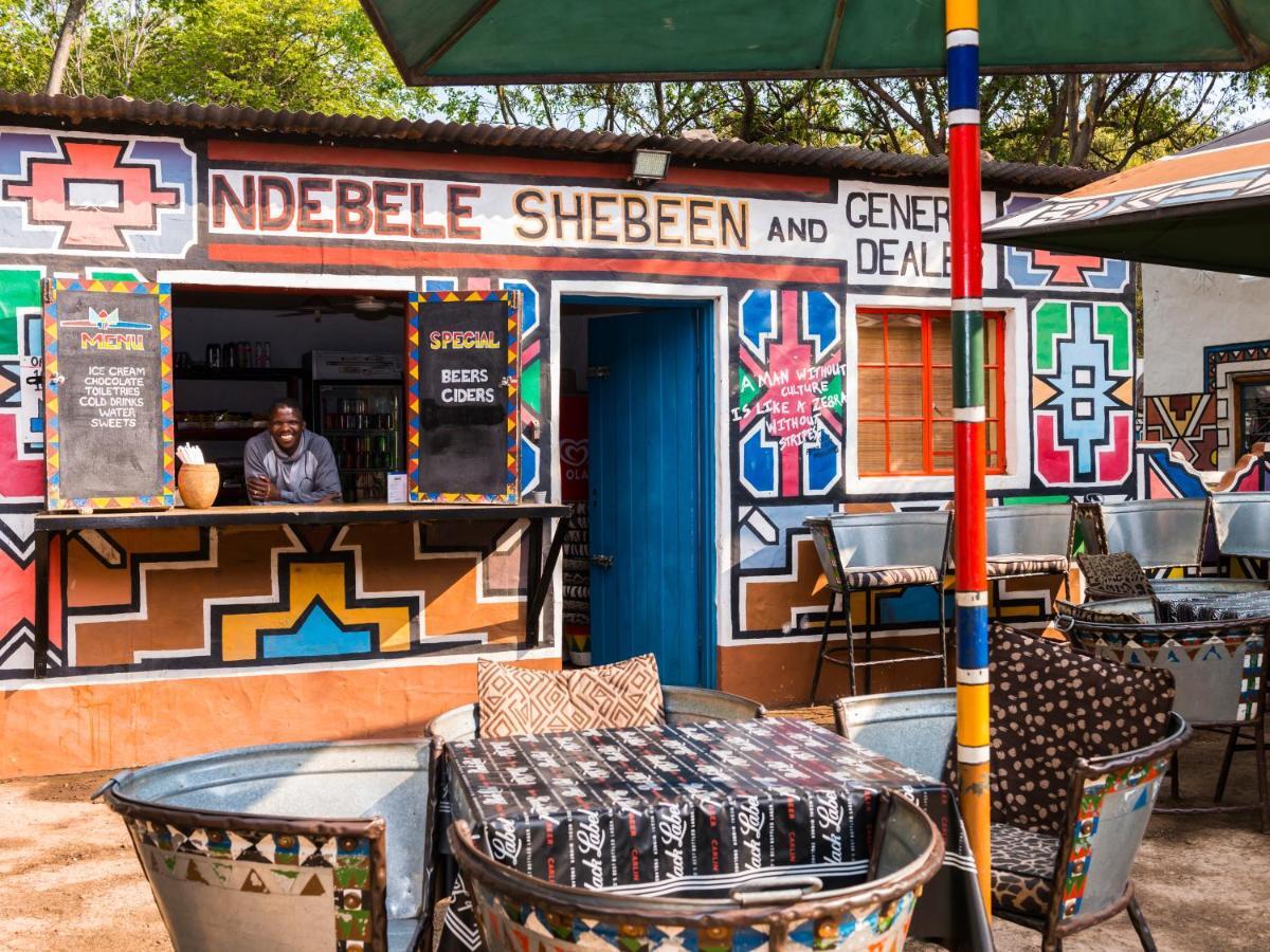 Aha Lesedi African Lodge & Cultural Village Broederstroom Eksteriør billede