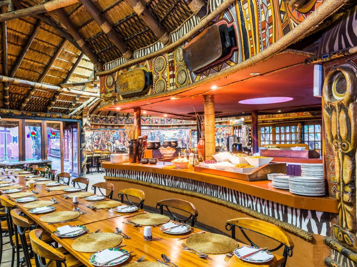 Aha Lesedi African Lodge & Cultural Village Broederstroom Eksteriør billede